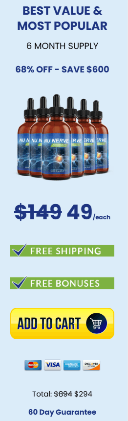 Nu Nerve 6 bottle