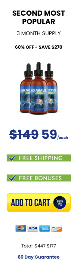 Nu Nerve 3 bottle